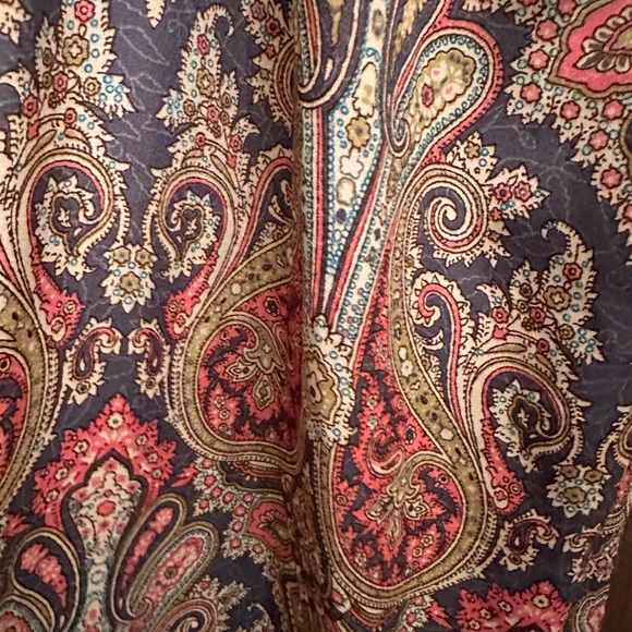 Boho silk caftan style dress - Picture 2 of 3